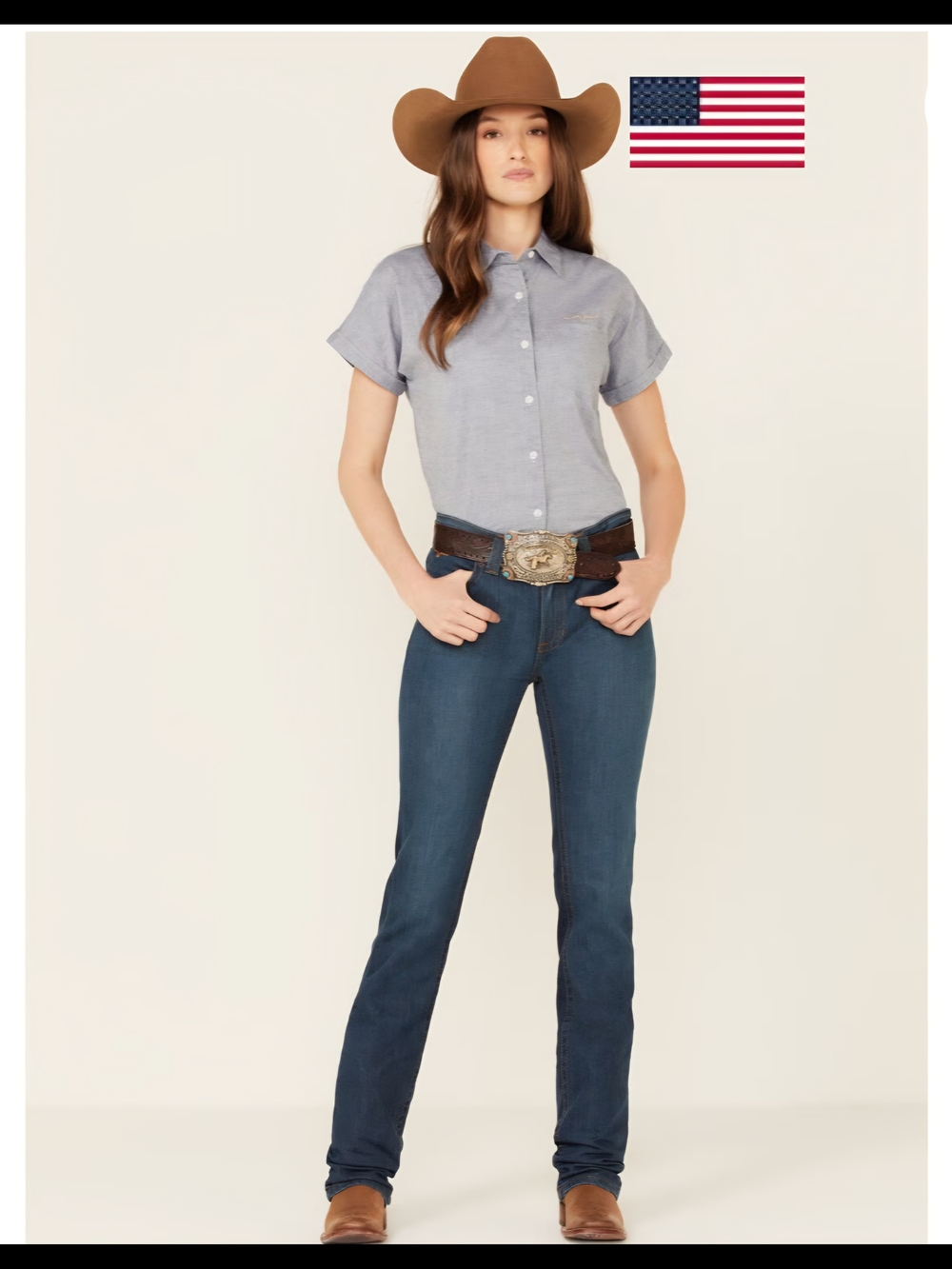 Kimes Ranch Betty Straight Jeans in Medium Wash Size 6/34